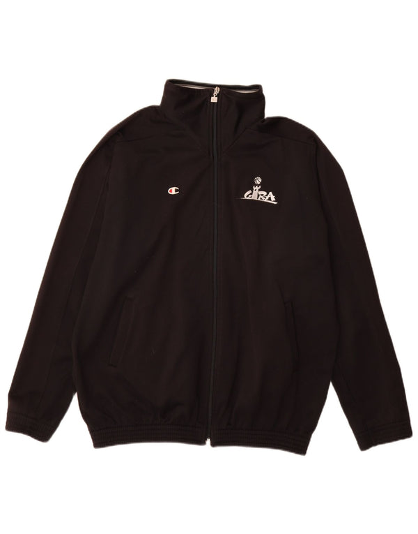 Champion Boys Loose Fit Træningsdragt Topjakke 15-16 år Sort Polyester