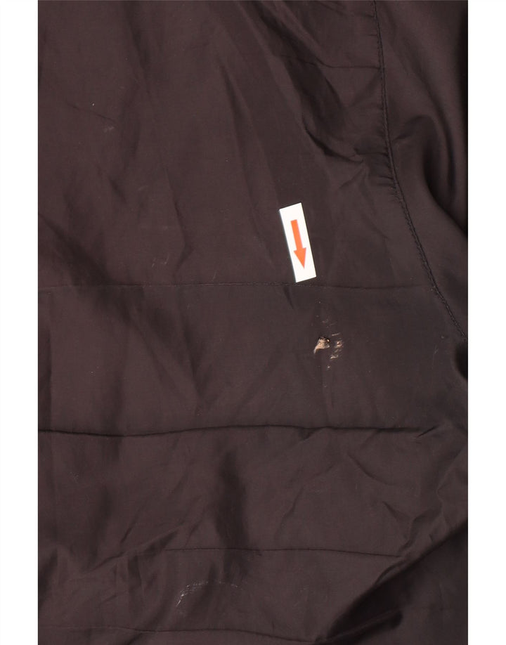 Billabong Herre Hooded Bomber Jacket UK 40 Large Black Polyester