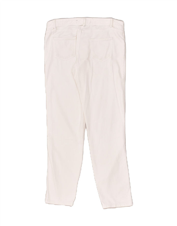 JUST CAVALLI Womens Slim Jeans W29 L28  White Cotton | Vintage Just Cavalli | Thrift | Second-Hand Just Cavalli | Used Clothing | Messina Hembry 