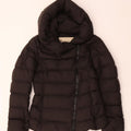 Herno Dame Hætte Polstret Jakke IT 44 Medium Sort Polyester