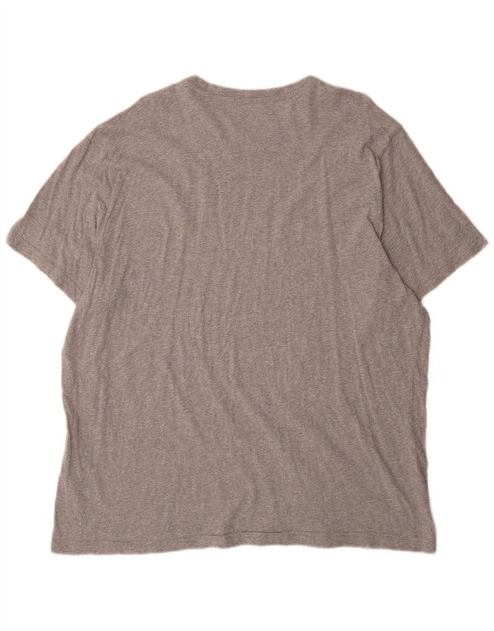 Reebok Herre Grafisk T-Shirt Top 2XL Grå Bomuld