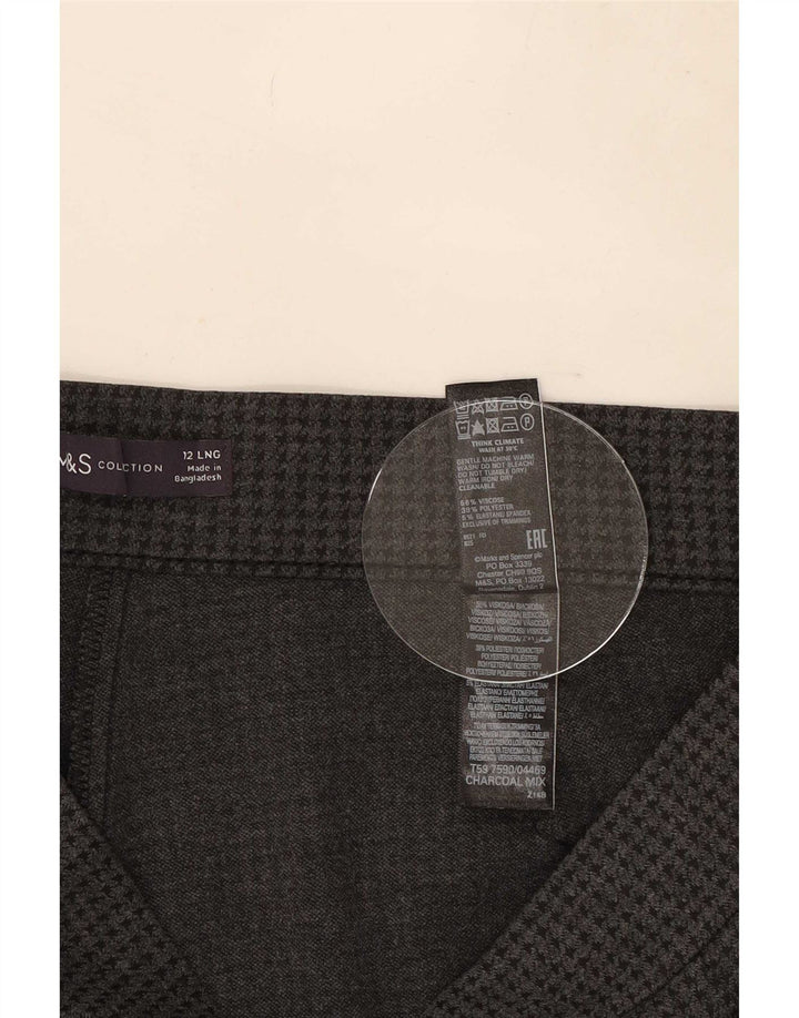 Marks & Spencer Casual Bukser til kvinder UK 12 Medium W30 L31 Grå