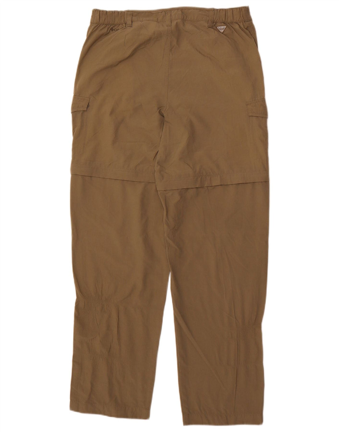 COLUMBIA Womens Tapered Cargo Trousers Medium W32 L31 Khaki Nylon