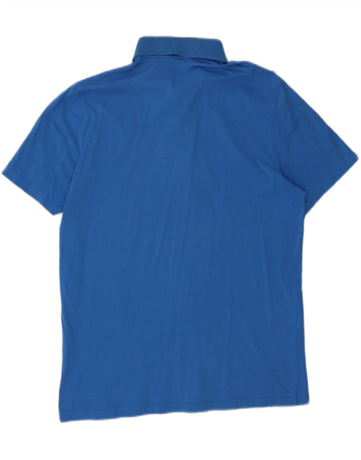 PUMA Mens Polo Shirt Large Blue Vintage Puma and Second-Hand Puma from Messina Hembry 