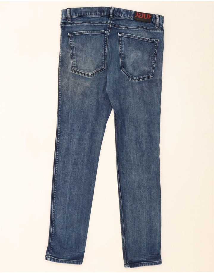 Hugo Boss Herre Slim Jeans W34 L34 Blå Bomuld