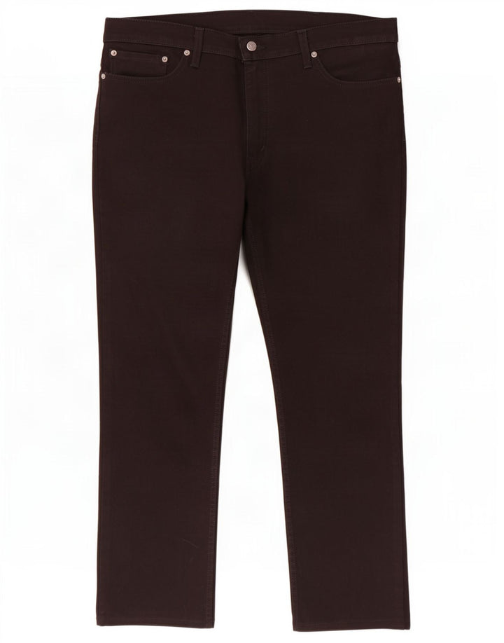 Levi's Herre 511 Slim Jeans W38 L30 Sort Bomuld