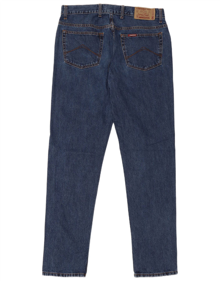 CARRERA Herre 700 Straight Jeans W36 L33 Blå Bomuld