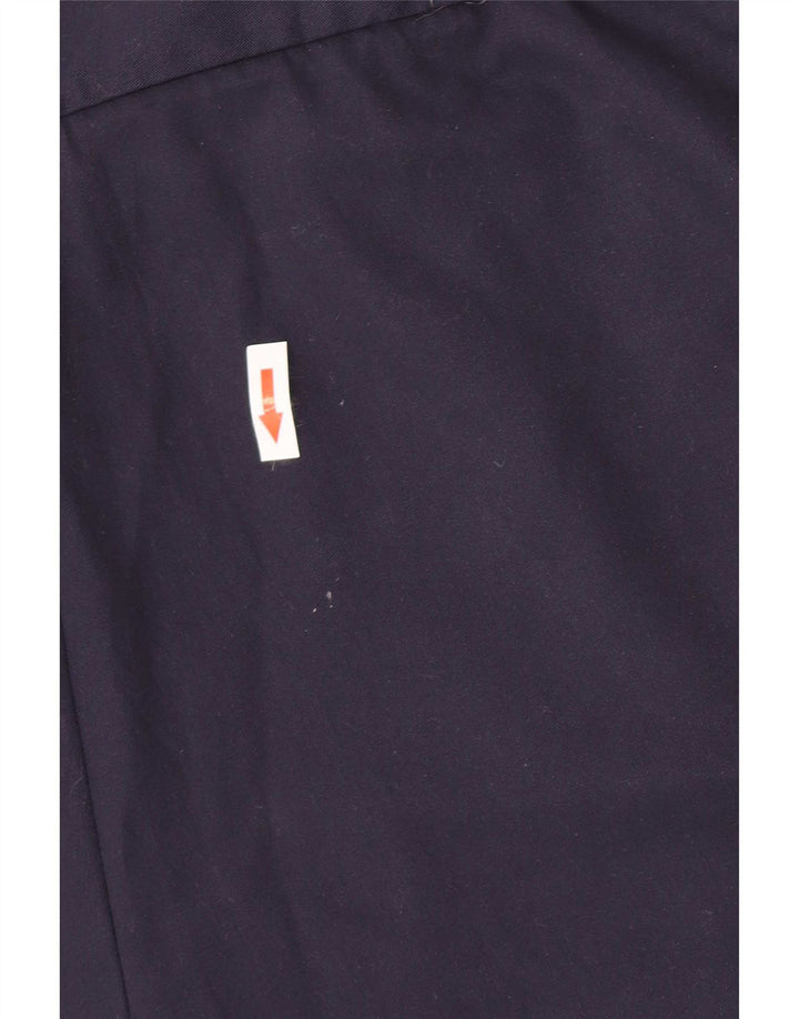 Cerruti 1881 Herre Pegged Chino Shorts IT 48 Medium W30 Navy Blue Polyester