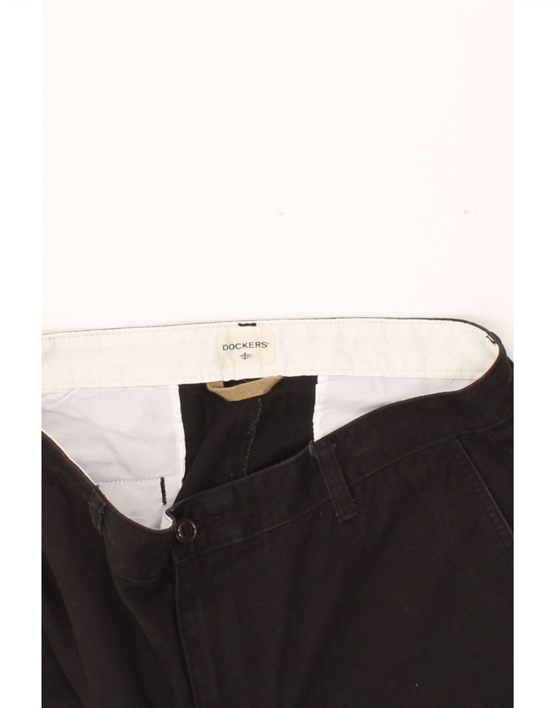 DOCKERS Mens Chino Shorts W36 Large  Black Vintage Dockers and Second-Hand Dockers from Messina Hembry 