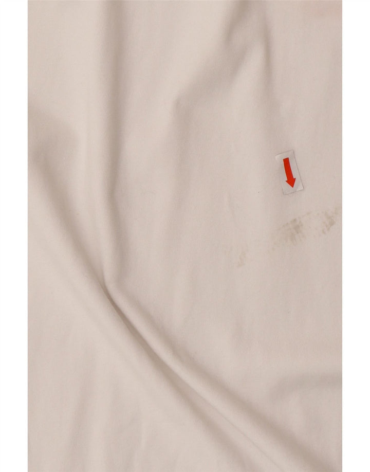 NORTH SAILS Herre Grafisk T-Shirt Top XL Hvid Bomuld