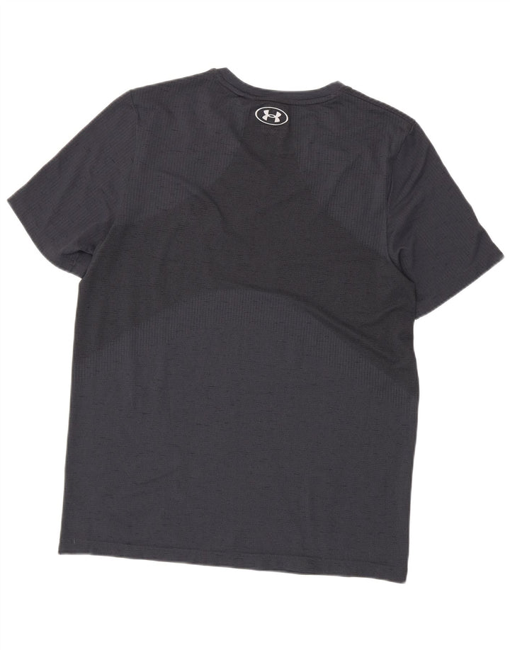 Under Armour Herre T-Shirt Top Stor Grå Flecked