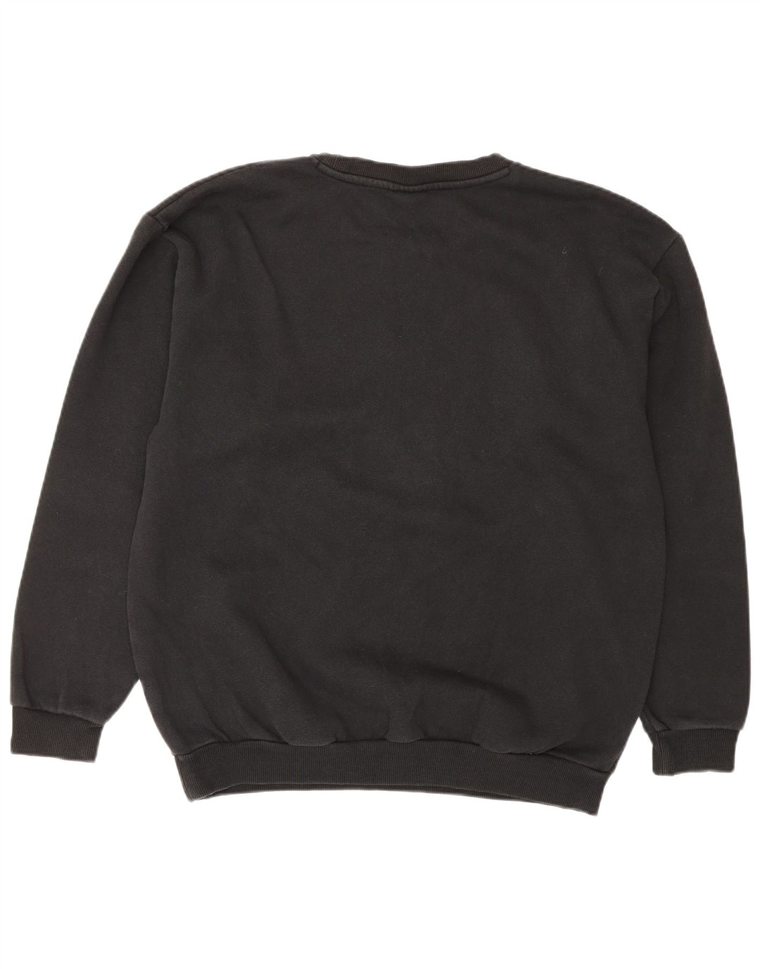 PUMA Dame Loose Fit Grafisk Sweatshirt Jumper UK 12 Medium Sort