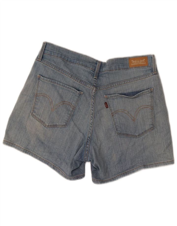 Levi's denimshorts til kvinder US 6 Medium W28 blå bomuld