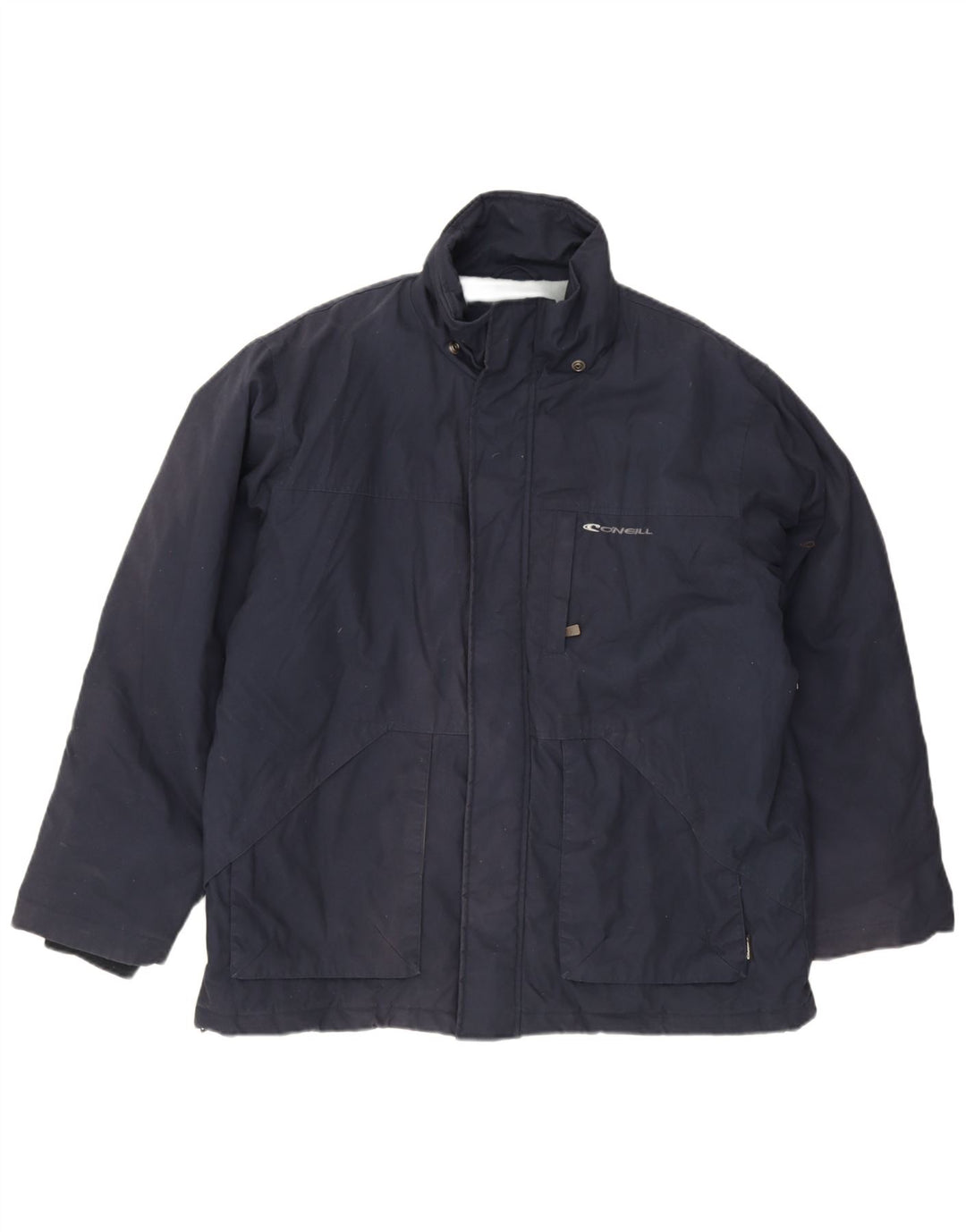O'Neill Herre Graphic Windbreaker Jacket UK 40 Large Navy Blue Colourblock