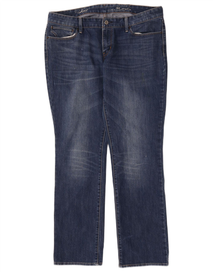 LEVI'S Lige jeans til kvinder W32 L31 Blå