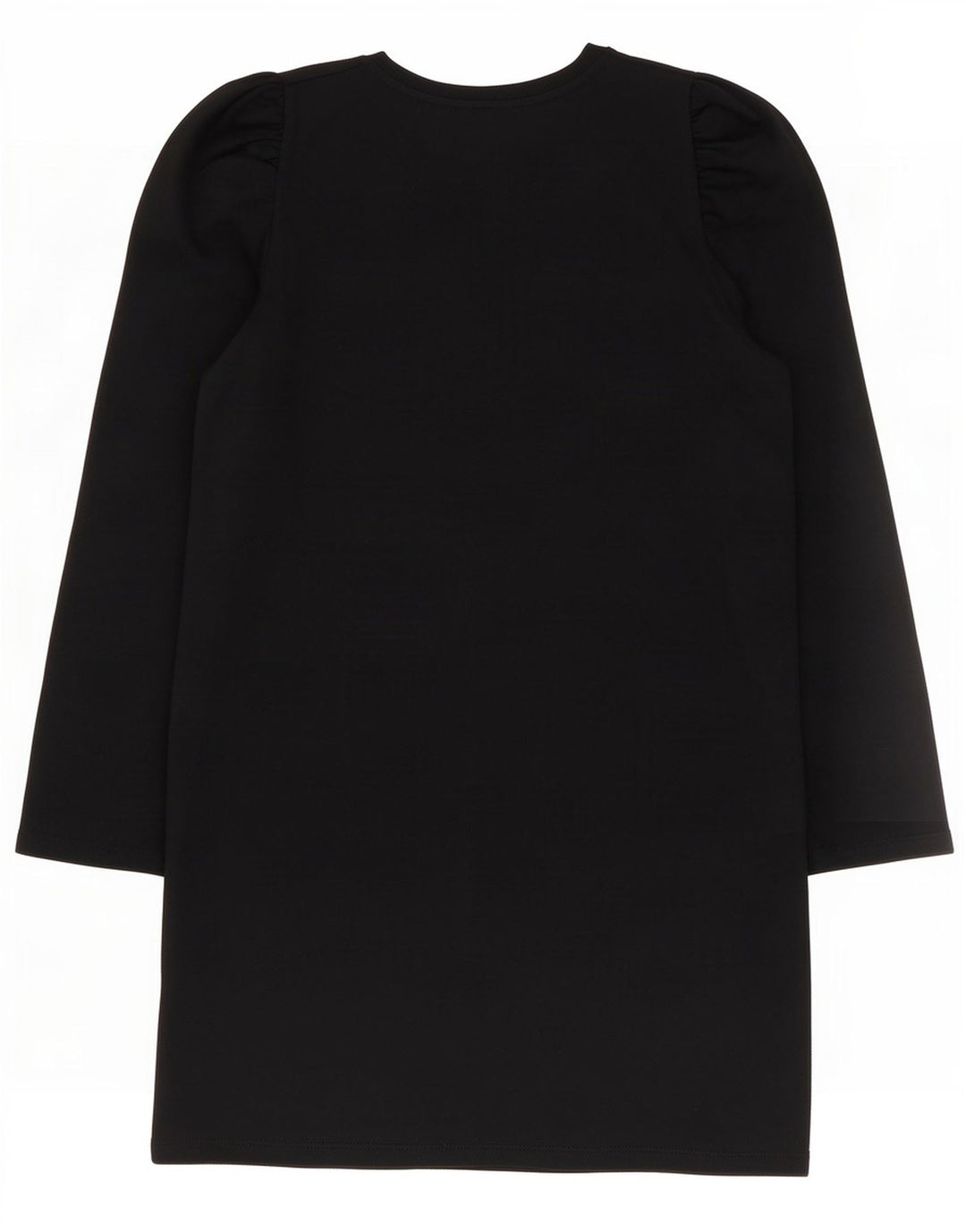 Zara Dame Langærmet Skift Kjole UK 14 Medium Sort Bomuld