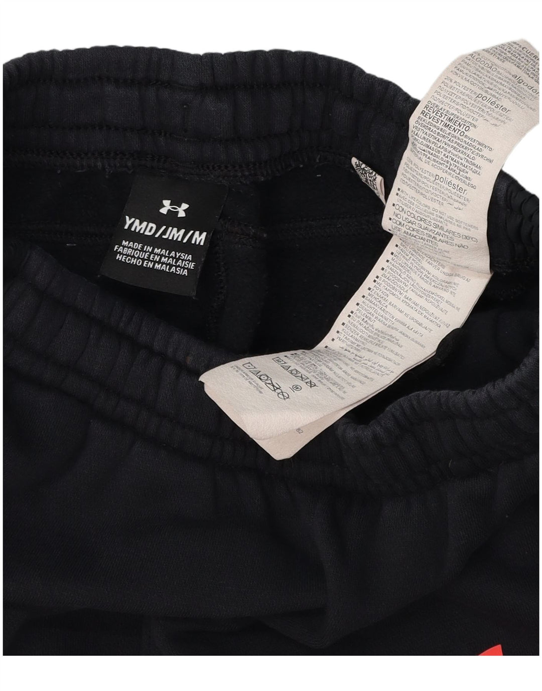 Under Armour Boys træningsdragt Bukser Joggers 9-10 år Medium Sort Bomuld