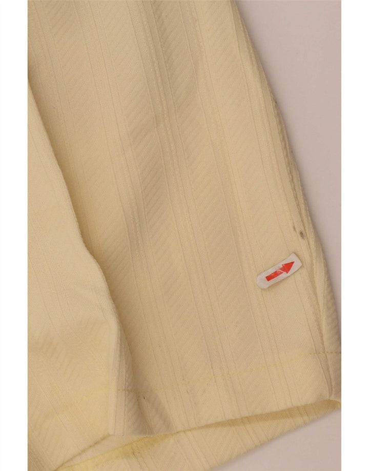Vintage Chino Shorts til kvinder Medium W30 Gul