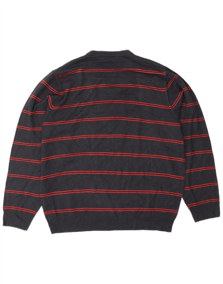 Marks & Spencer Herre Blue Harbor V-hals sweater Large Navy Blue