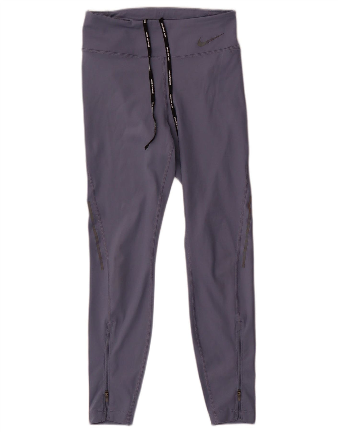 Nike Dame Leggings UK 10 Small Purple Polyester