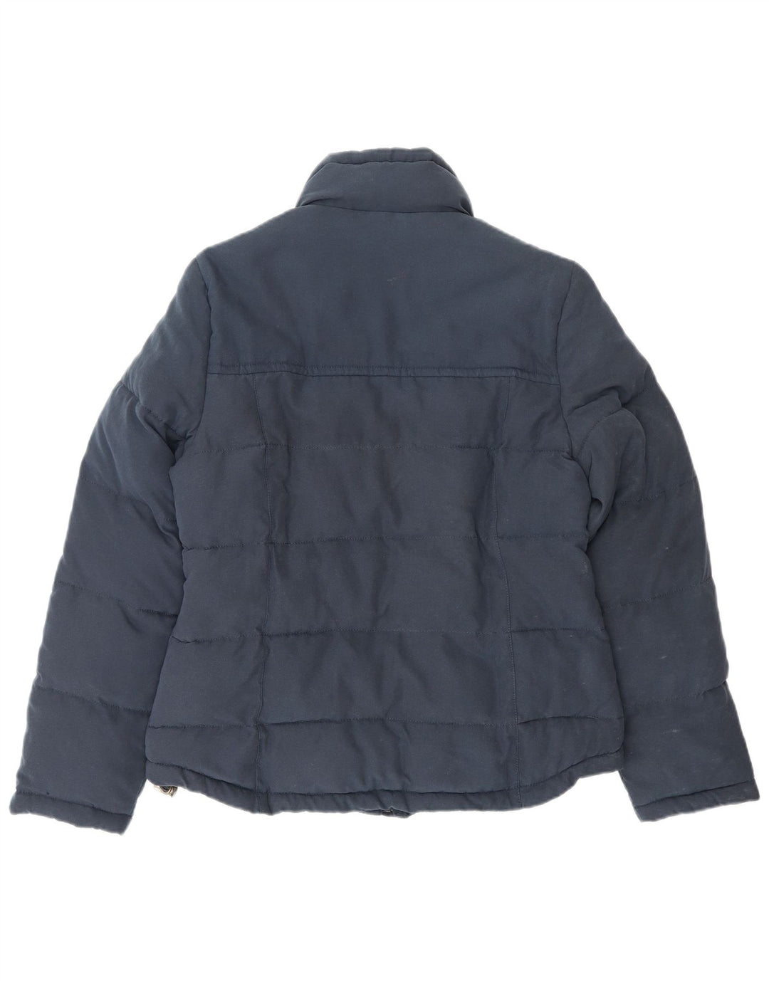 Joules Dame Polstret Jakke UK 12 Medium Navy Blue Polyester