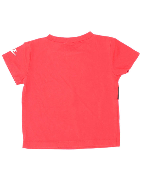 Puma Baby Boys Grafisk T-Shirt Top 18-24 Måneder Rød