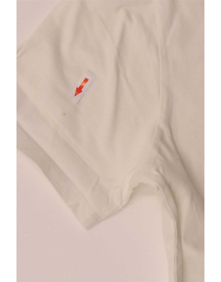 Levi's Herre grafisk T-shirt top mellem hvid bomuld