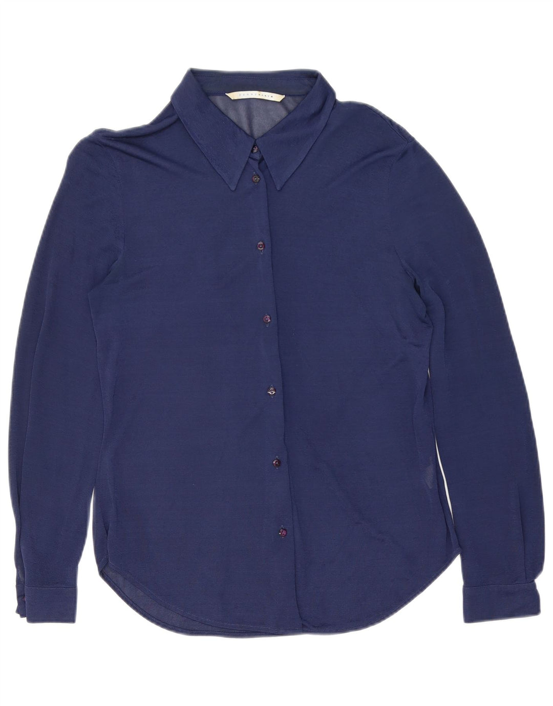 Penny Black Womens Shirt Bluse UK 14 Medium Navy Blue