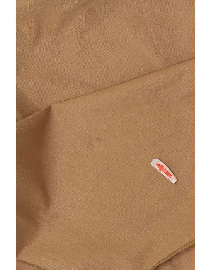 Zara Dame Hætte Oversized Regnfrakke UK 10 Small Beige
