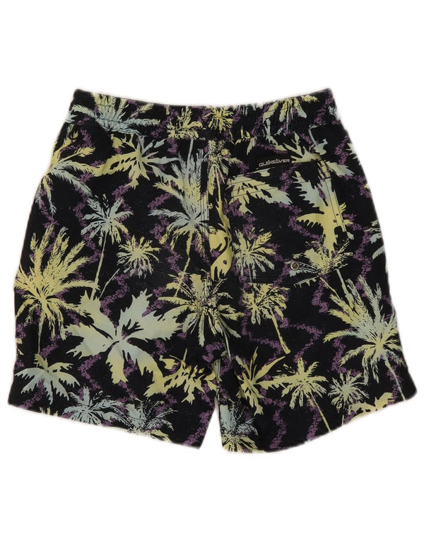 Quiksilver drenge grafiske svømmeshorts 9-10 år medium sort polyester