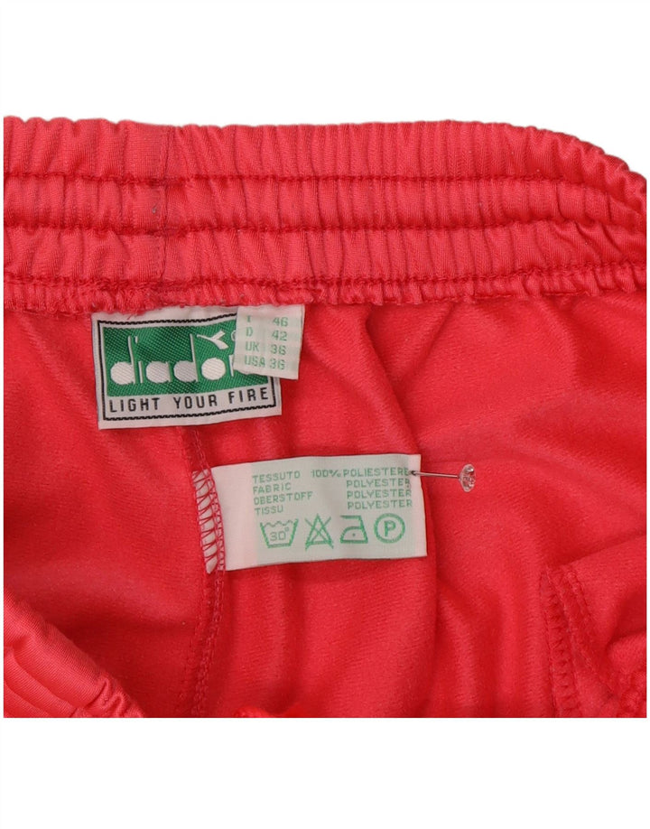 Diadora Træningsdragtsbukser til mænd UK 36 Small Pink Polyester