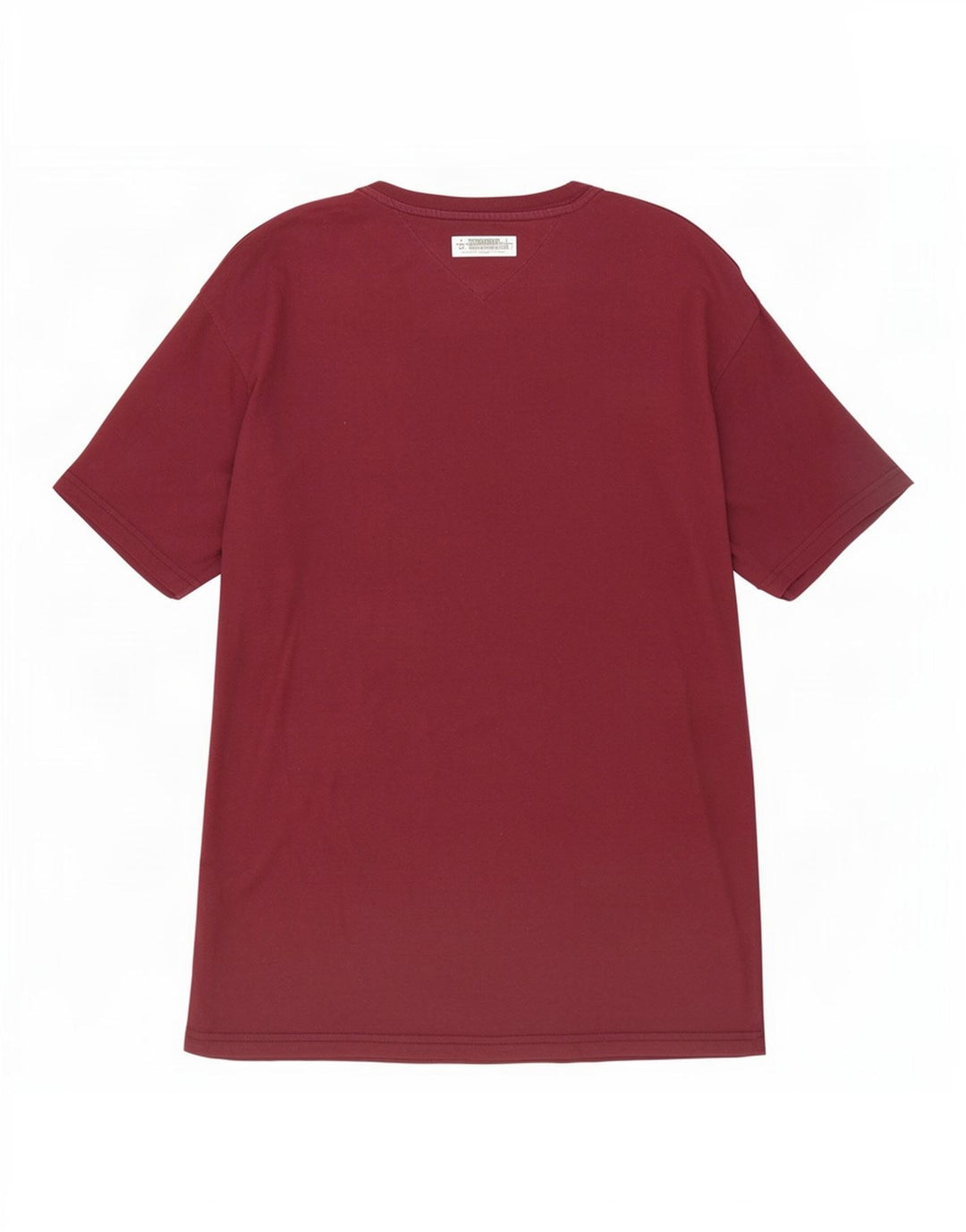 Tommy Hilfiger Herre grafisk T-shirt Top Medium Bourgogne bomuld