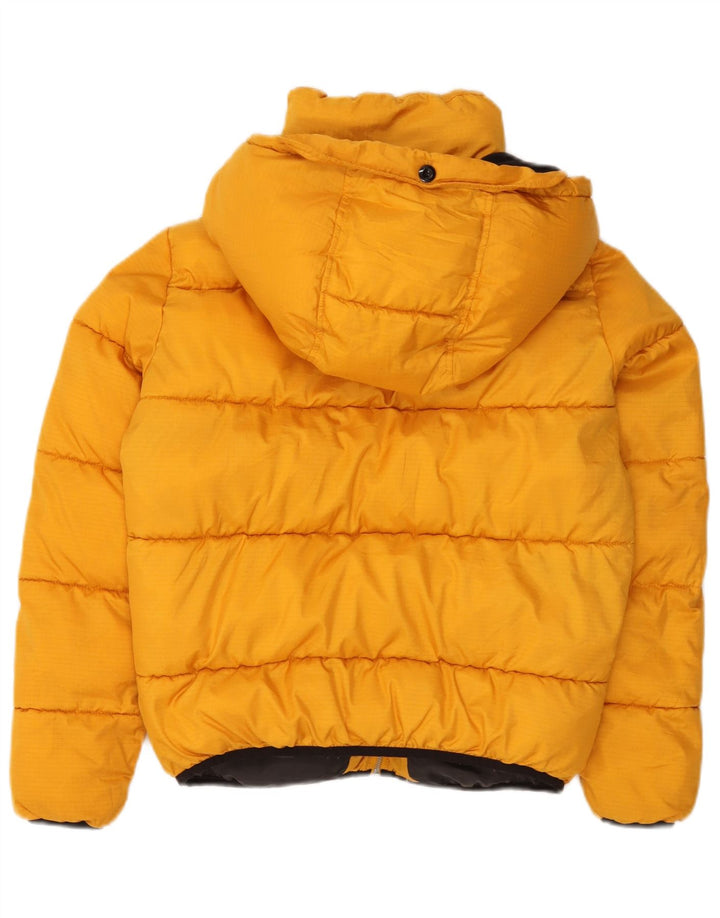 G-Star Polstret hættejakke til kvinder UK 14 Medium Gul Polyester