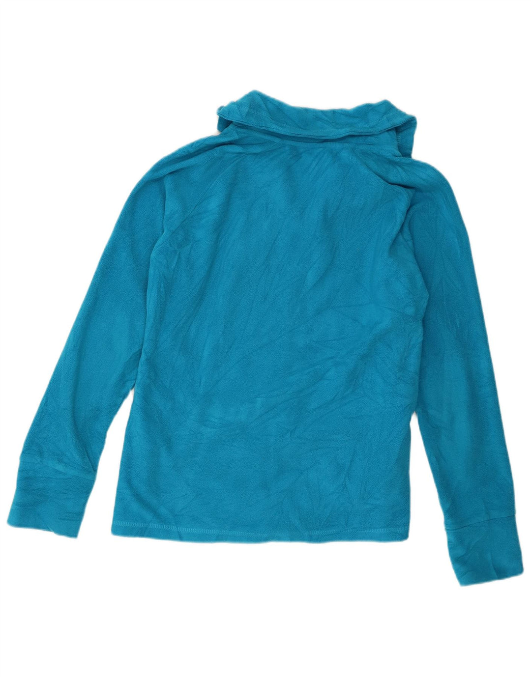 Calvin Klein Dame Fleecejakke UK 16 Stor Blå Polyester
