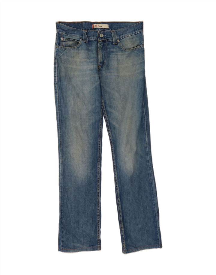 LEVI'S Mens 511 Slim Jeans W33 L31 Blue Vintage Levi's and Second-Hand Levi's from Messina Hembry 