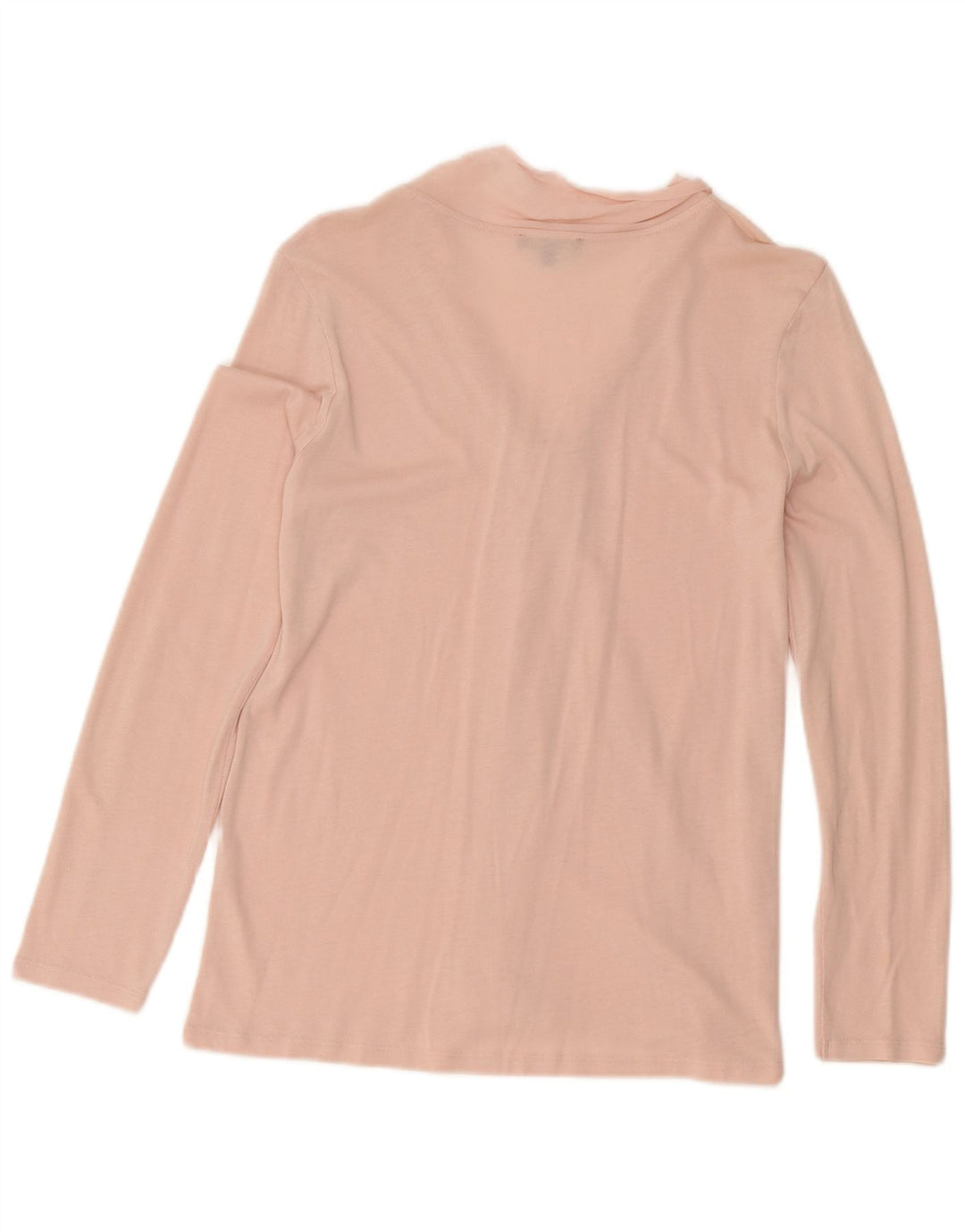 Massimo Dutti Dame Langærmet Bluse Top UK 10 Small Pink