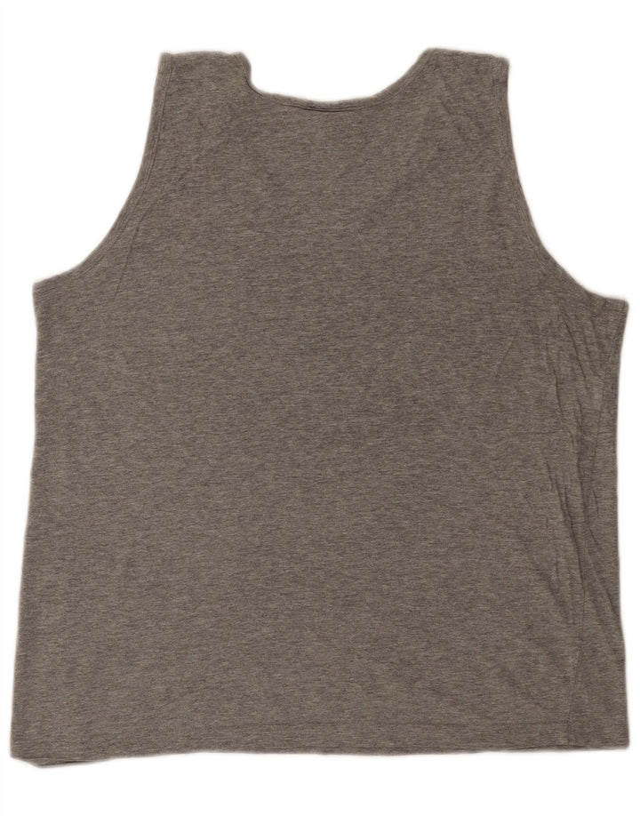 Lotto Herre Grafisk Vest Top Medium Grå Flecked