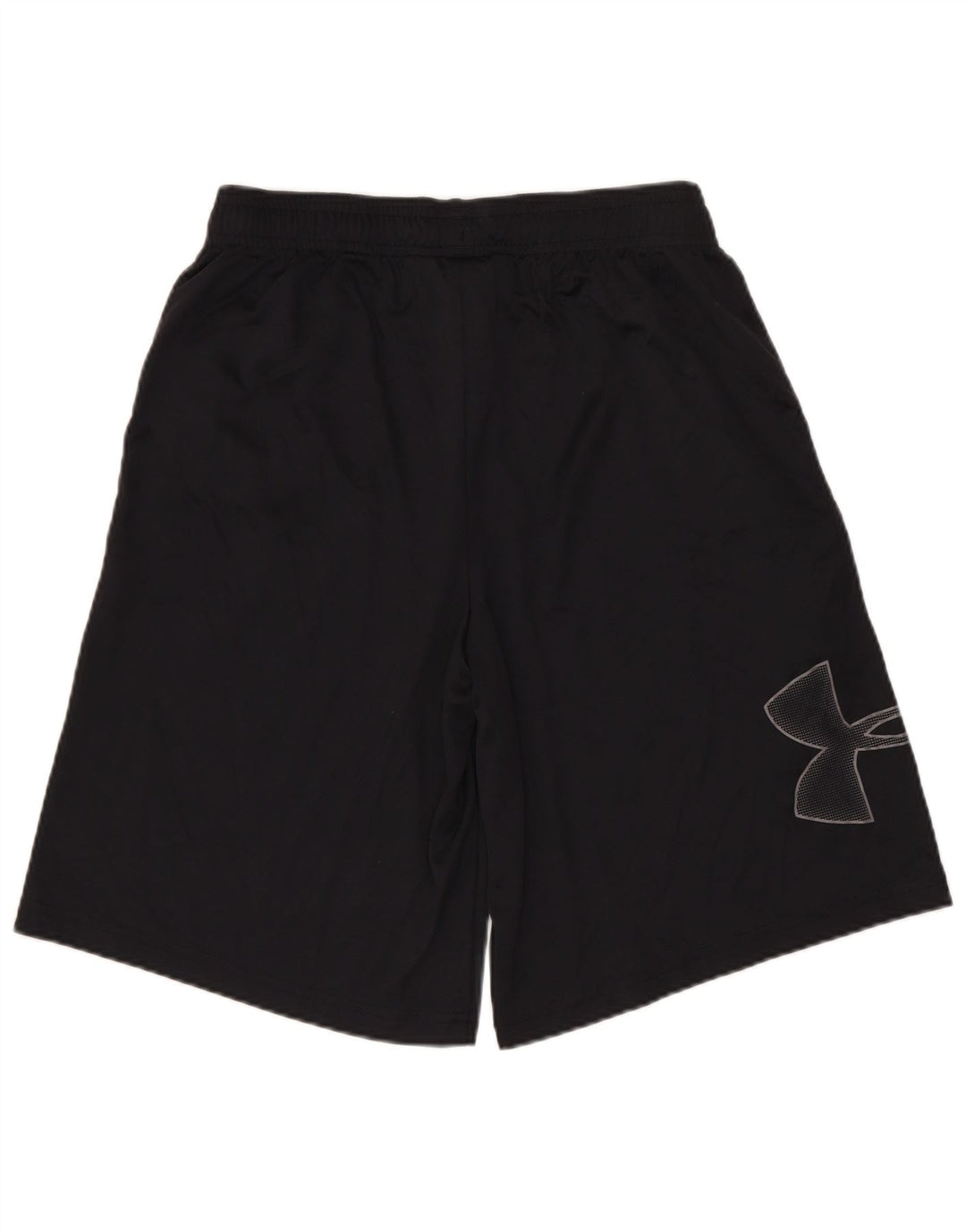 UNDER ARMOUR Herre Heat Gear Graphic Sports Shorts Small Black Polyester