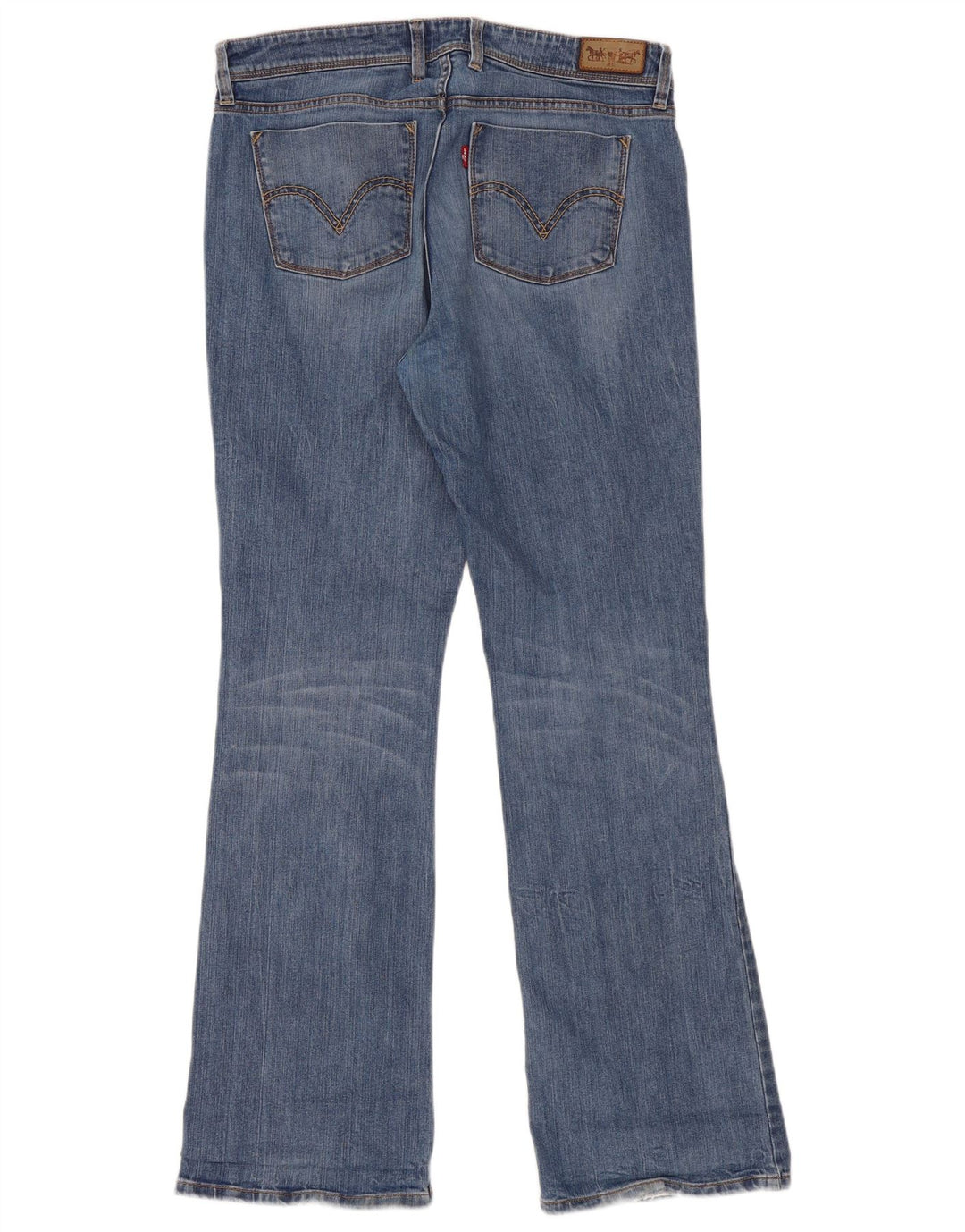 Levi's Dame 629 Bootcut Jeans W33 L32 Blå Bomuld