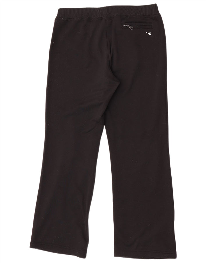 Diadora træningsdragtsbukser til kvinder UK 14 Medium Sort polyester