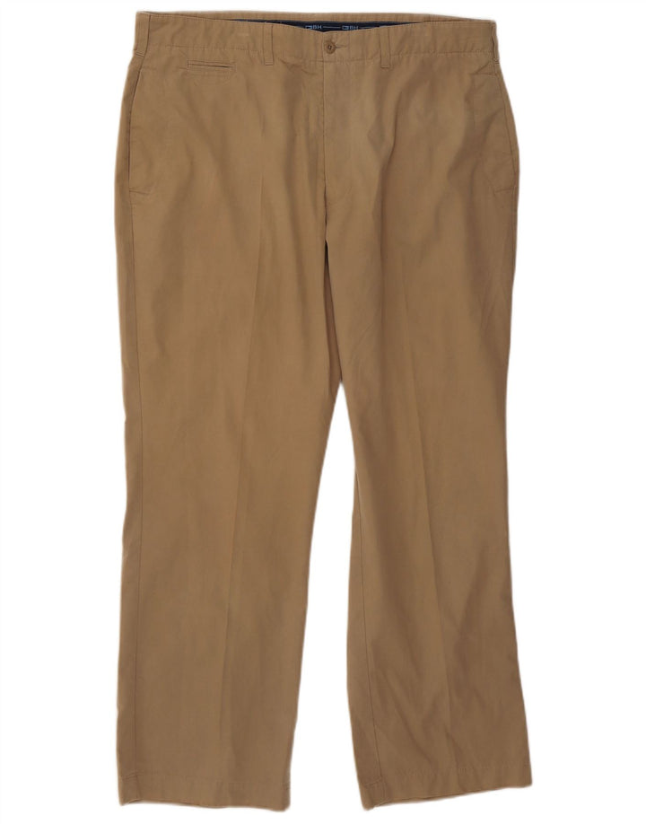Marks & Spencer Herre Blue Harbor Bootcut Chinobukser W38 L29 Beige