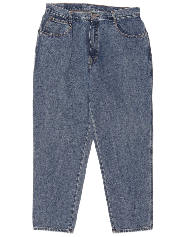 Gitano kvinder med høj talje koniske jeans US 16 2XL W34 L29 blå bomuld