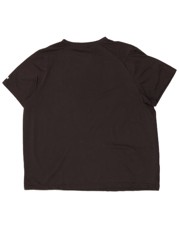Russell Athletic Herre Dri-Power T-Shirt Top XL Sort Polyester