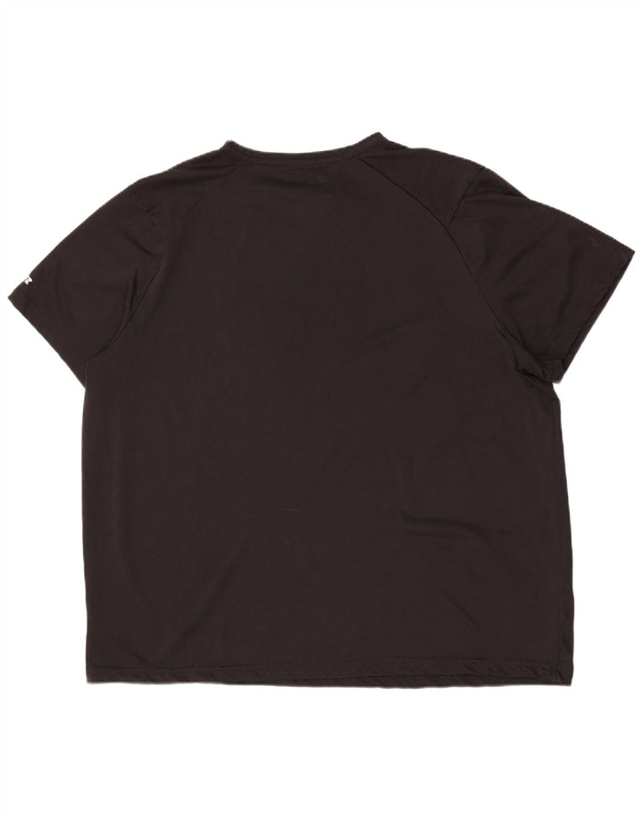 Russell Athletic Herre Dri-Power T-Shirt Top XL Sort Polyester