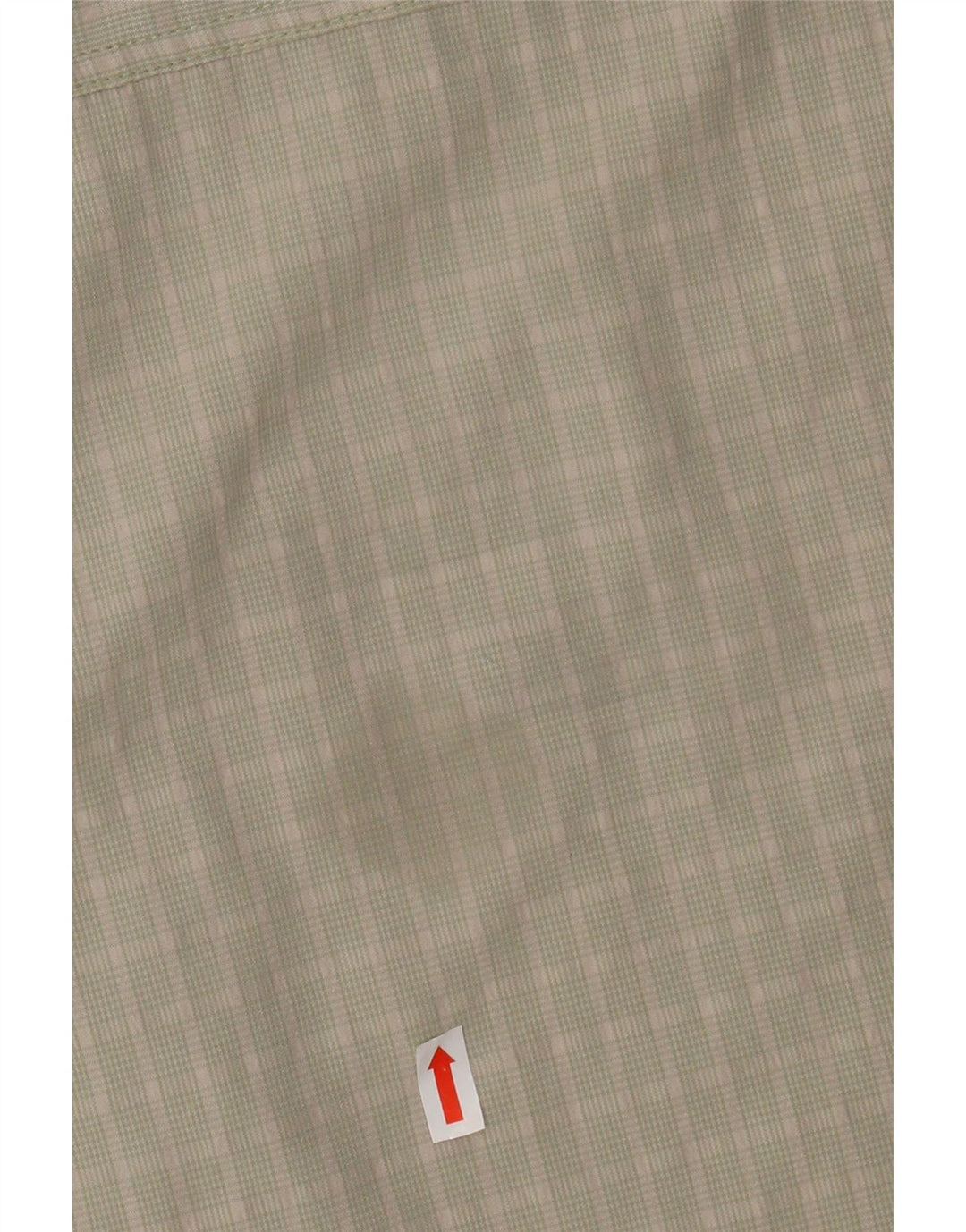 The North Face Kortærmet Herreskjorte XL Grøn Ternet polyester