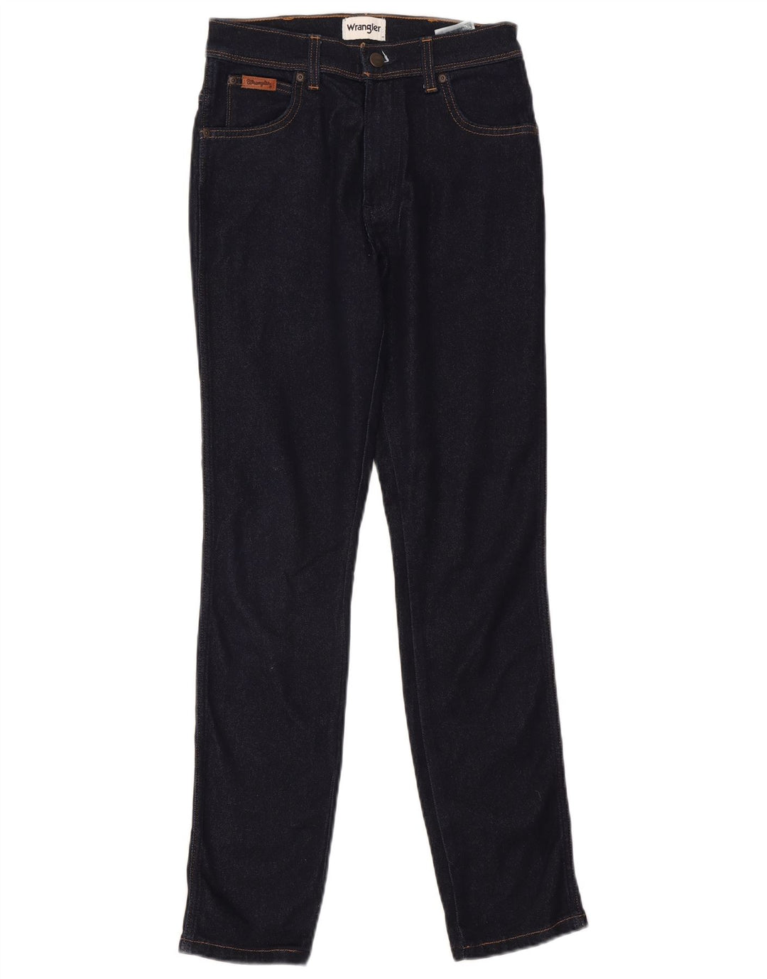 Wrangler Dame Texas Slim Jeans W29 L32 Marineblå Bomuld