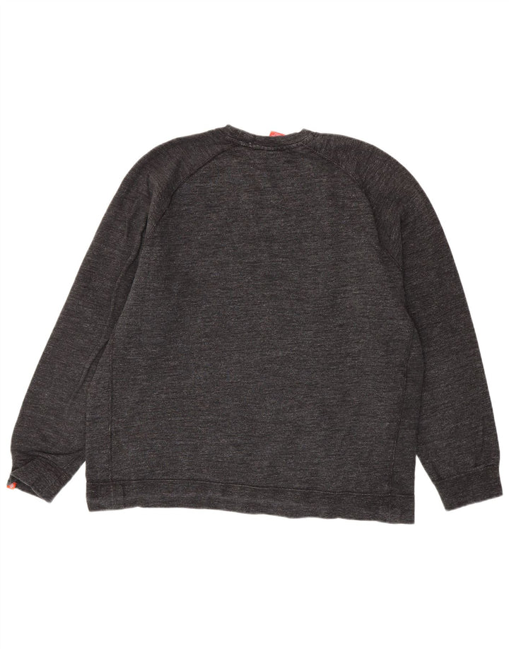 Nike Sweatshirt Jumper til mænd 2XL Grå Flecked Bomuld