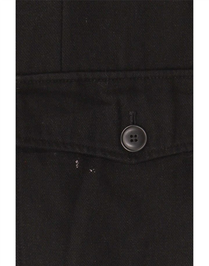 Levi's Herre Utility Jacket UK 40 Large Black Wool