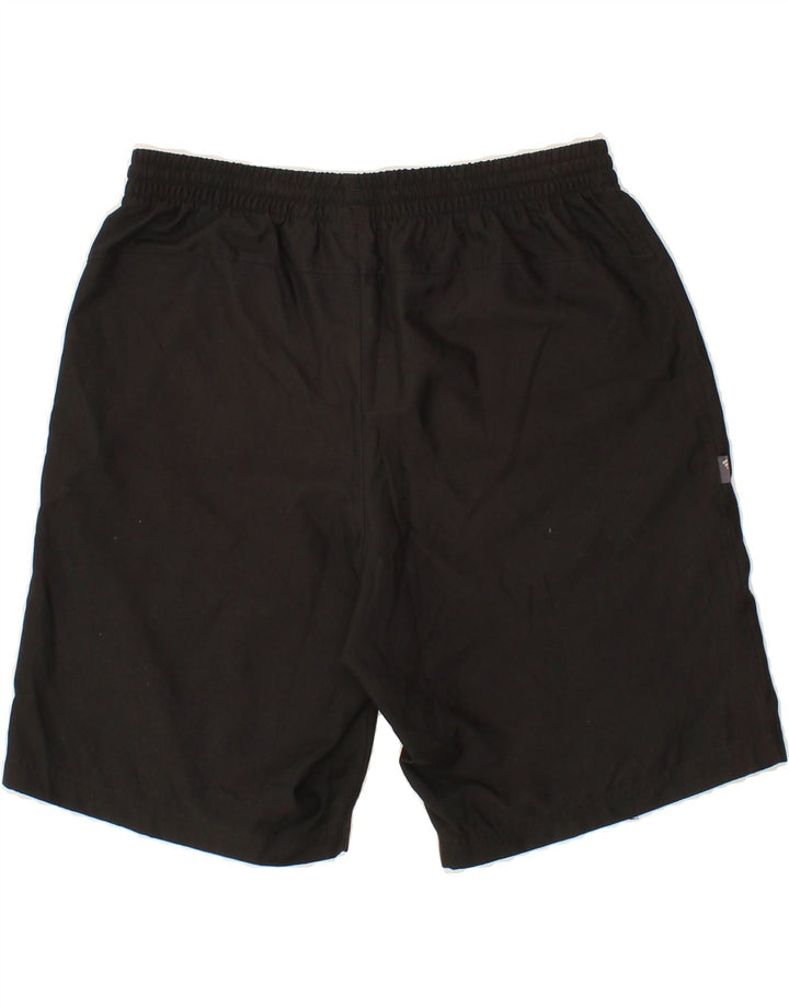 ADIDAS Mens Sport Shorts Medium Black Polyester Vintage Adidas and Second-Hand Adidas from Messina Hembry 