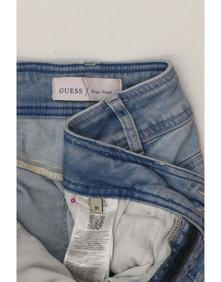 Guess Dame Skinny Jeans W31 L28 Blå Bomuld
